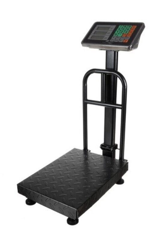 Svarstyklės, juoda, iki 150 kg